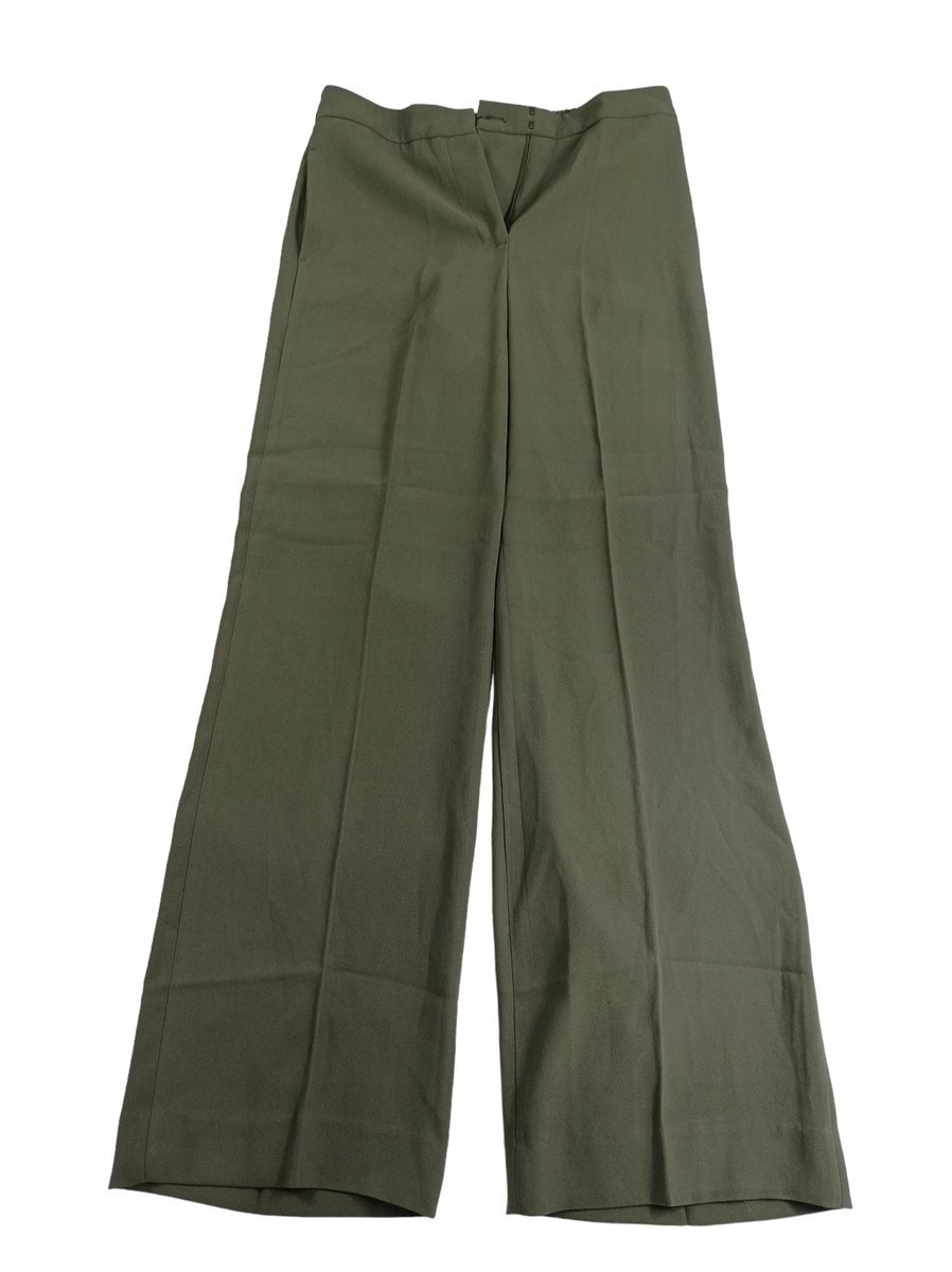 WE Ayla Trouser Mud Green, Spodnie materiałowe damskie, r.36