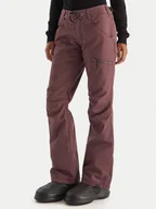 Spodnie narciarskie - Roxy Spodnie narciarskie Nadia PT ERJTP03296 Fioletowy Tailored Fit - miniaturka - grafika 1