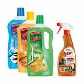 Środki do podłóg i mebli - Tytan do mycia DREWNA, PANELI, MEBLI, PŁYTEK MIX - miniaturka - grafika 1