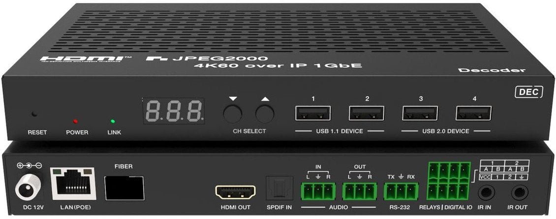 Vivolink AV over IP 4K60Hz JPEG2000