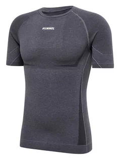 Koszulki sportowe męskie - Hummel Koszulka funkcyjna "TE Mike Seamless" w kolorze czarnym - grafika 1