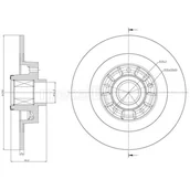 Szczęki hamulcowe - METELLI Tarcza hamulcowa 23-1502 - miniaturka - grafika 1