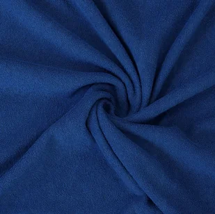 Kvalitex Prześcieradło frotte 160x200cm ciemnoniebieskie - Prześcieradła - miniaturka - grafika 1