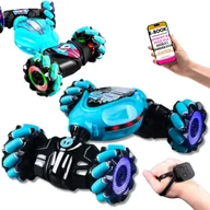 Zabawki zdalnie sterowane - Autko Zabawka HIT! ZDALNIE STEROWANY SAMOCHÓD GESTAMI KLASYCZNY PILOT TWISTER 4WD – PREZENT DLA CHŁOPCA NA URODZINY ŚWIĘTA + EBOOK-3 - miniaturka - grafika 1