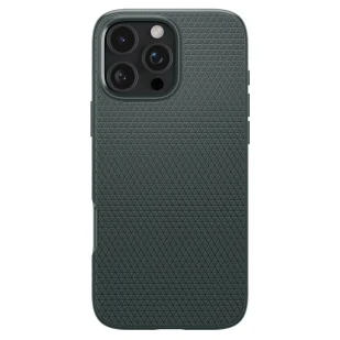 Etui Spigen Liquid Air na iPhone 16 Pro Max - zielone - Etui i futerały do telefonów - miniaturka - grafika 1