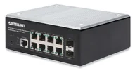 Pozostałe akcesoria sieciowe - Intellinet 508278 łącza sieciowe Zarządzany L2+/L3 Gigabit Ethernet (10/100/1000) Obsługa PoE Czarny - miniaturka - grafika 1