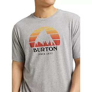 Koszulki męskie - Burton koszulka UA UNDERHILL SS Gray Heather - grafika 1