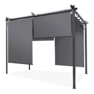 Kratki i pergole - Zadaszenie na taras SPRINT PLUS 3x3 Anthracite/Grey - HARDMAISTER - miniaturka - grafika 1