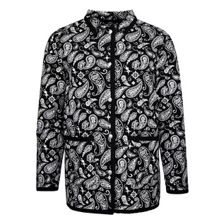 Kurtki damskie - Santa Cruz kurtka Screaming Paisley Jacket Black-White BLACK-WHITE) - grafika 1