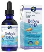 Witaminy i minerały - NORDIC NATURALS BABY'S DHA 1050mg with VIT.D3-60ml NOR/BABDHA/006// - miniaturka - grafika 1