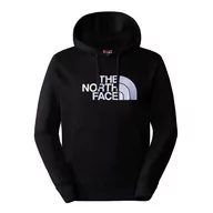 Bluzy sportowe męskie - Bluza The North Face Light Drew Peak 00A0TEJK31 - czarna - miniaturka - grafika 1