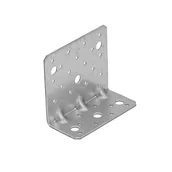 Zawiasy, okucia i inne akcesoria - Kątownik z przetłoczeniem 95x53x110 mm Dmx - miniaturka - grafika 1