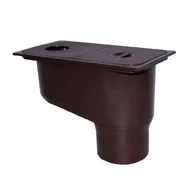 Rynny i akcesoria - Studzienka odpływowa pionowa 75 x 100 S90 - miniaturka - grafika 1