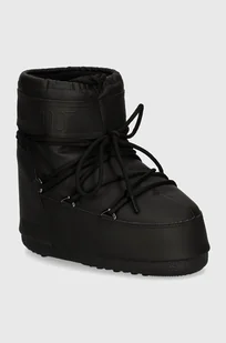 Moon Boot śniegowce MB ICON LOW RUBBER kolor czarny 80D1409380 N001 - Śniegowce damskie - miniaturka - grafika 1