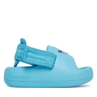 Buty dla chłopców - Sandały adidas adiform adilette JP5531 Niebieski - miniaturka - grafika 1