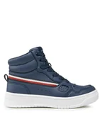 Buty dla chłopców - Tommy Hilfiger Sneakersy T3X9-33113-1355 M Niebieski - miniaturka - grafika 1