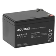Akumulatory ogólnego zastosowania - EMU Electronic AM 12-12 VRLA AGM 12 V 12 Ah - miniaturka - grafika 1