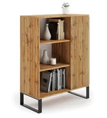 Półki do salonu - Szafka FONDI regał, komoda loft industrialna półka - miniaturka - grafika 1
