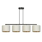 Lampy sufitowe - Emibig Hilde lampa wisząca 4-punktowa biała 1052/4 1052/4 - miniaturka - grafika 1