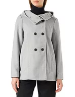 Kurtki damskie - bestseller a/s Damska kurtka VMSHILA BOOS Jacke, Light Grey Melange, S - miniaturka - grafika 1