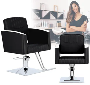 Fotel fryzjerski barberski hydrauliczny do salonu fryzjerskiego Cruz - Fotele fryzjerskie - miniaturka - grafika 1