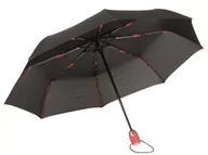 Parasole - Wiatroodporny parasol KEMER STREETLIFE Czarny red - czerwony || czarny - miniaturka - grafika 1