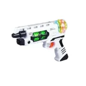 Zabawki interaktywne dla dzieci - Broń Pistolet Kosmiczny Wojskowy Światło Dźwięk Zabawka Dla Dzieci - miniaturka - grafika 1