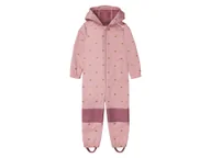 Kurtki i płaszcze dla dziewczynek - lupilu® Kombinezon przeciwdeszczowy dziewczęcy, z podszewką (Jasnoróżowy, wzorzysty, 110/116) - miniaturka - grafika 1
