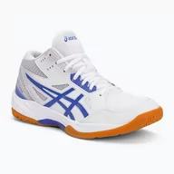 Buty sportowe damskie - Buty do siatkówki damskie ASICS Gel-Task MT 3 white/sapphire - miniaturka - grafika 1