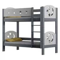 Łóżka dla dzieci i młodzieży - Łóżko piętrowe FINEZJA 180x80 / wzór do wyboru - miniaturka - grafika 1