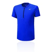 Koszulki i topy damskie - Mizuno Solarcut Hz Tee, Koszulka Damska, Niebieski (Dazzling Blue), XL - miniaturka - grafika 1