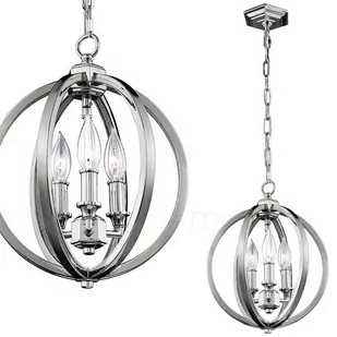 Elstead Lighting Lampa wisząca CORINNE 3P S FE/CORINNE/3P/S Lighting - Lampy sufitowe - miniaturka - grafika 1