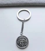 Breloki - Brelok Breloczek Do Kluczy Znak Zodiaku Bliźnięta - miniaturka - grafika 1