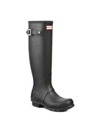 Kalosze damskie - Hunter Kalosze Womens Org Tall WFT1000RMA Czarny - miniaturka - grafika 1