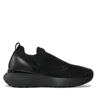 Sneakersy damskie - Sneakersy MICHAEL Michael Kors 43F4ARFP2D Czarny - miniaturka - grafika 1