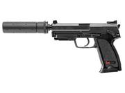 Pistolety ASG - Heckler&Koch Pistolet ASG USP Tactical elektryczny z tłumikiem 2. - miniaturka - grafika 1