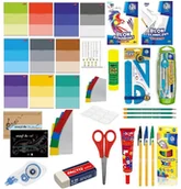 Zeszyty szkolne - Komplet zeszytów tematycznych+ wyprawka szkolna - miniaturka - grafika 1