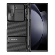 Etui i futerały do telefonów - Etui Nillkin CamShield Fold Case na Samsung Galaxy Z Fold 6 5G z uchwytem na rysik - czarny - miniaturka - grafika 1