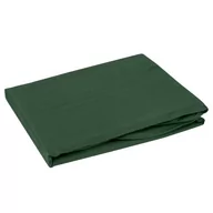 Prześcieradła - Prześcieradło z gumką, EUROFIRANY, Dina, 100x200 cm, ciemnozielony - miniaturka - grafika 1