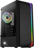 Obudowy komputerowe - Obudowa do komputera Aerocool Bionic G-BK-V2 RGB Midi Tower ATX Czarny - miniaturka - grafika 1