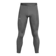 Spodnie sportowe męskie - Męskie legginsy do biegania Under Armour UA Launch Elite Cw Tights - szare - UNDER ARMOUR - miniaturka - grafika 1