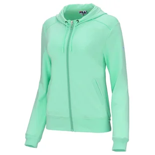 Damska kurtka Fila Sweatjacket Skare Ice Green S - Kurtki damskie - miniaturka - grafika 1