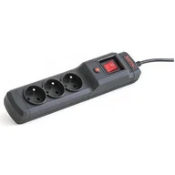 Listwy zasilające - Armac Listwa Zasilająca MULTI M3 (3 GNIAZDA) 2.5m czarna M3/25/CZ - miniaturka - grafika 1