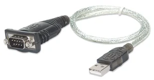 Manhattan Kabel adapter USB/COM RS232 0,45m KKMHKPEU0030 - Kable komputerowe i do monitorów - miniaturka - grafika 3