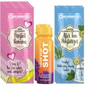 Balsamy i kremy do opalania - Supertan Frosted Banana 5x 15ml Przyspieszacz Opalania + Gratisy - miniaturka - grafika 1