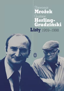 Listy 1959-1998 Sławomir Mrożek,gustaw Herling-Grudziński - Pamiętniki, dzienniki, listy - miniaturka - grafika 1