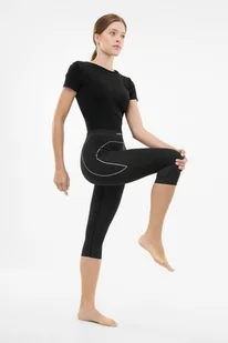 Getry termoaktywne damskie Viking Etna 2.0 Pants 3/4 Bamboo 0948 czarno-fioletowy M - Pozostała odzież narciarska Getry termoaktywne damskie Viking Etna 2.0 Pants 3/4 Bamboo 0948 czarno-fioletowy M - Pozostała odzież narciarska - miniaturka - grafika 1