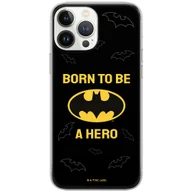 Etui i futerały do telefonów - Etui do Apple IPHONE 5/5S/SE Batman 058 DC Nadruk pełny Czarny - miniaturka - grafika 1