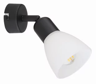 Lampa ścienna/sufitowa, spot Malta 1, czarny/biały, 1x40W E14 - Lampy ścienne - miniaturka - grafika 1