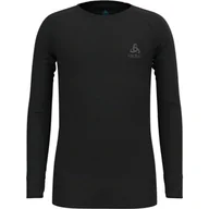 Odzież sportowa dziecięca - Odlo Merino 200 Kids Undershirt, Czarny, 116 Unisex dzieci, czarny, 116 - miniaturka - grafika 1